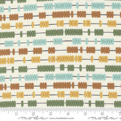 ABC XYZ Cream Abacus Yardage by Staci Iest Hsu for Moda Fabrics