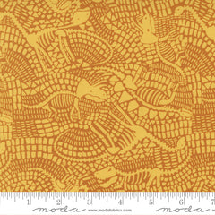 Stomp Stomp Roar Lava Fossil Yardage by Stacy Iest Hsu for Moda Fabrics