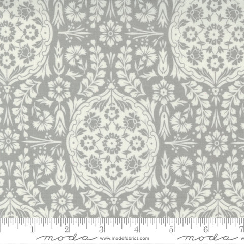 Morning Light Foggy Damask Garden Yardage by Linzee McCray for Moda Fabrics