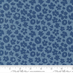 Zinnia Lake Night Garden Yardage by April Rosenthal for Moda Fabrics