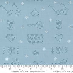 Make Time Bluebell Sampler Yardage by Aneela Hoey for Moda Fabrics