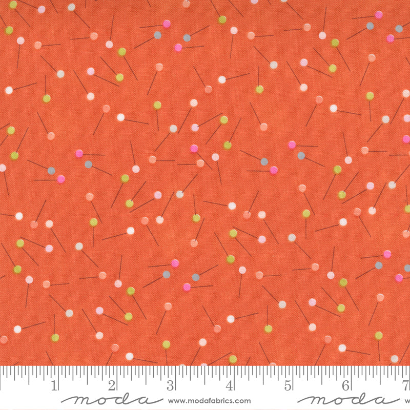 Make Time Strawberry Pins Yardage by Aneela Hoey for Moda Fabrics