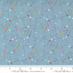 Make Time Bluebell Pins Yardage by Aneela Hoey for Moda Fabrics