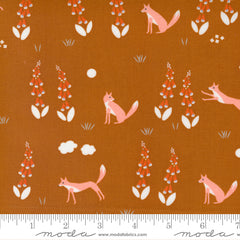 Meander Saddle Foxes Yardage by Aneela Hoey for Moda Fabrics