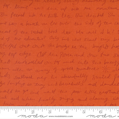 Meander Geranium Story Yardage by Aneela Hoey for Moda Fabrics