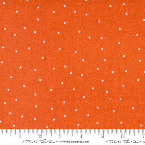 Meander Geranium Tiny Square Dot Yardage by Aneela Hoey for Moda Fabrics