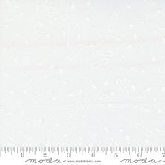 Sew Wonderful Powder Pin It Up Yardage by Paper & Cloth for Moda Fabrics