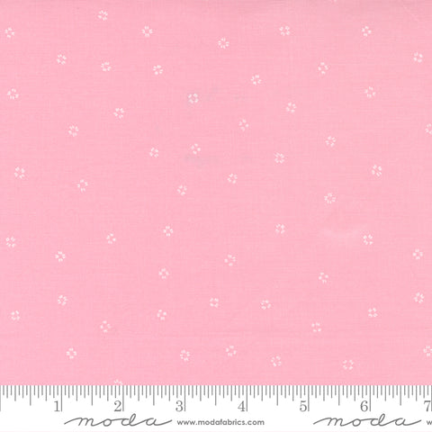Sew Wonderful Lovely Pink Criss Cross Yardage by Paper & Cloth for Moda Fabrics