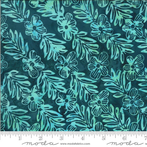 Confection Batiks Blue Raspberry Mayleen Yardage by Kate Spain for Moda Fabrics