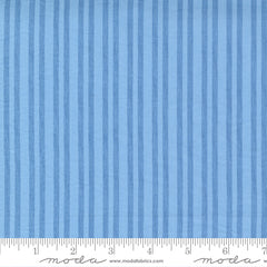 Prairie Days Sky Blue Country Stripe Yardage by Bunny Hill Designs for Moda Fabrics