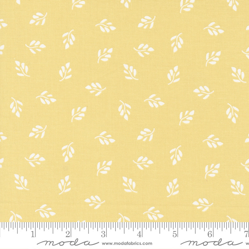 Emma Sunny Yellow Whimsy Yardage by Sherri & Chelsi for Moda Fabrics