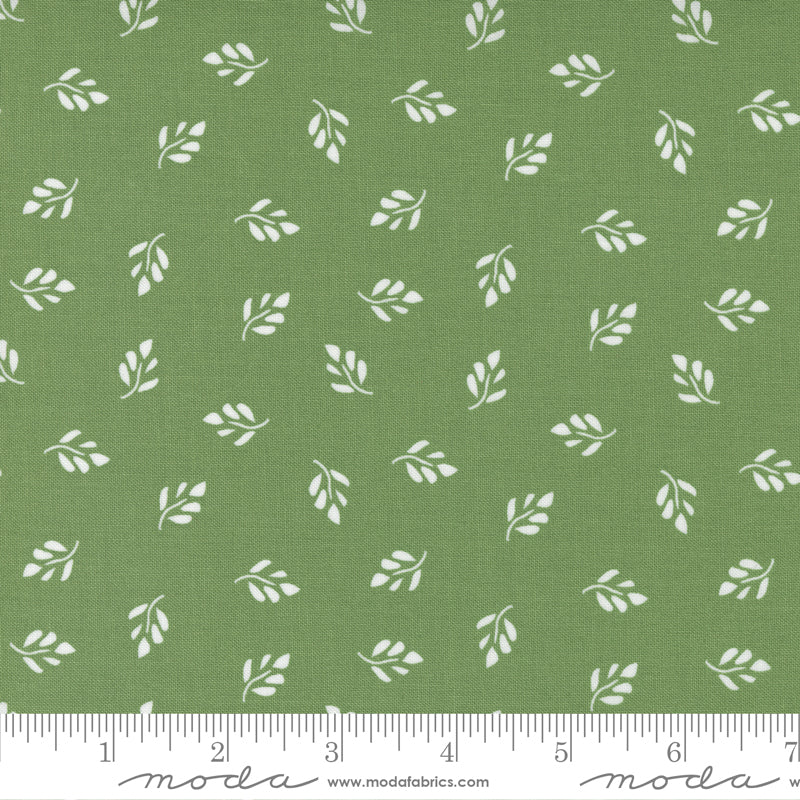 Emma Fresh Grass Whimsy Yardage by Sherri & Chelsi for Moda Fabrics