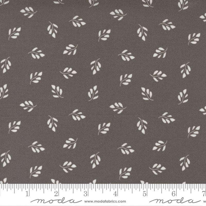 Emma Charcoal Whimsy Yardage by Sherri & Chelsi for Moda Fabrics