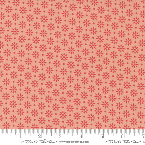 Emma Peach Floret Yardage by Sherri & Chelsi for Moda Fabrics
