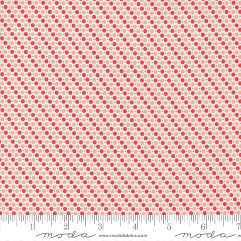 Emma Peach Dots Yardage by Sherri & Chelsi for Moda Fabrics