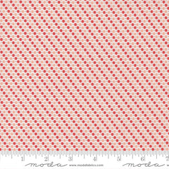 Emma Peach Dots Yardage by Sherri & Chelsi for Moda Fabrics