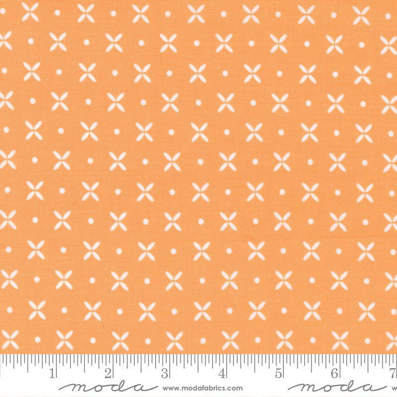 Simply Delightful Apricot Orange Peel Yardage by Sherri & Chelsi for Moda Fabrics