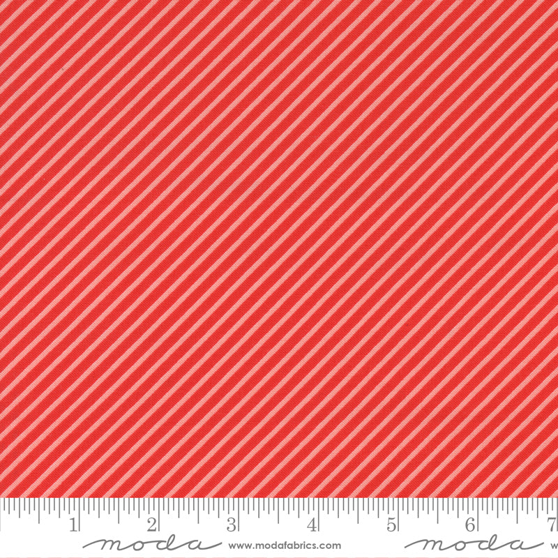 Simply Delightful Off White Stripe Yardage by Sherri & Chelsi for Moda Fabrics
