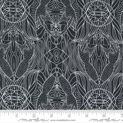 Nocturnal Night Hidden Foxes Yardage by Gingiber for Moda Fabrics