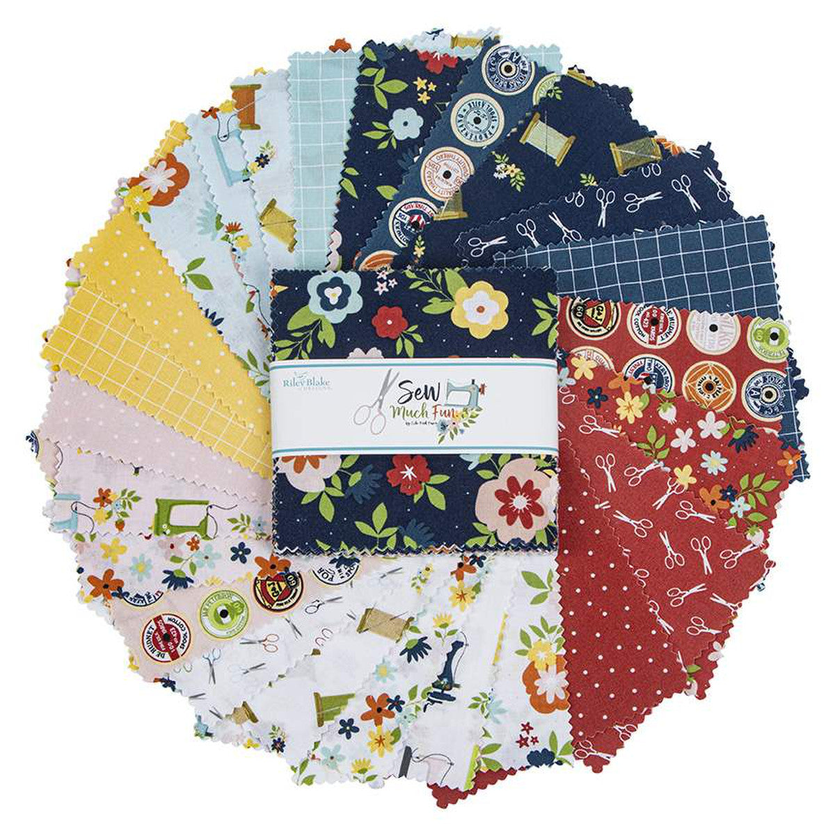 Sew Much Fun 5" Stacker by Echo Park Paper for Riley Blake Designs