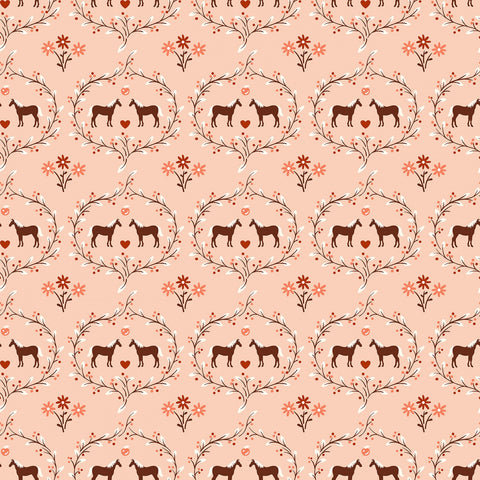 Cottage Farm Blushy Best Friend Yardage by Judy Jarvi for Windham Fabrics