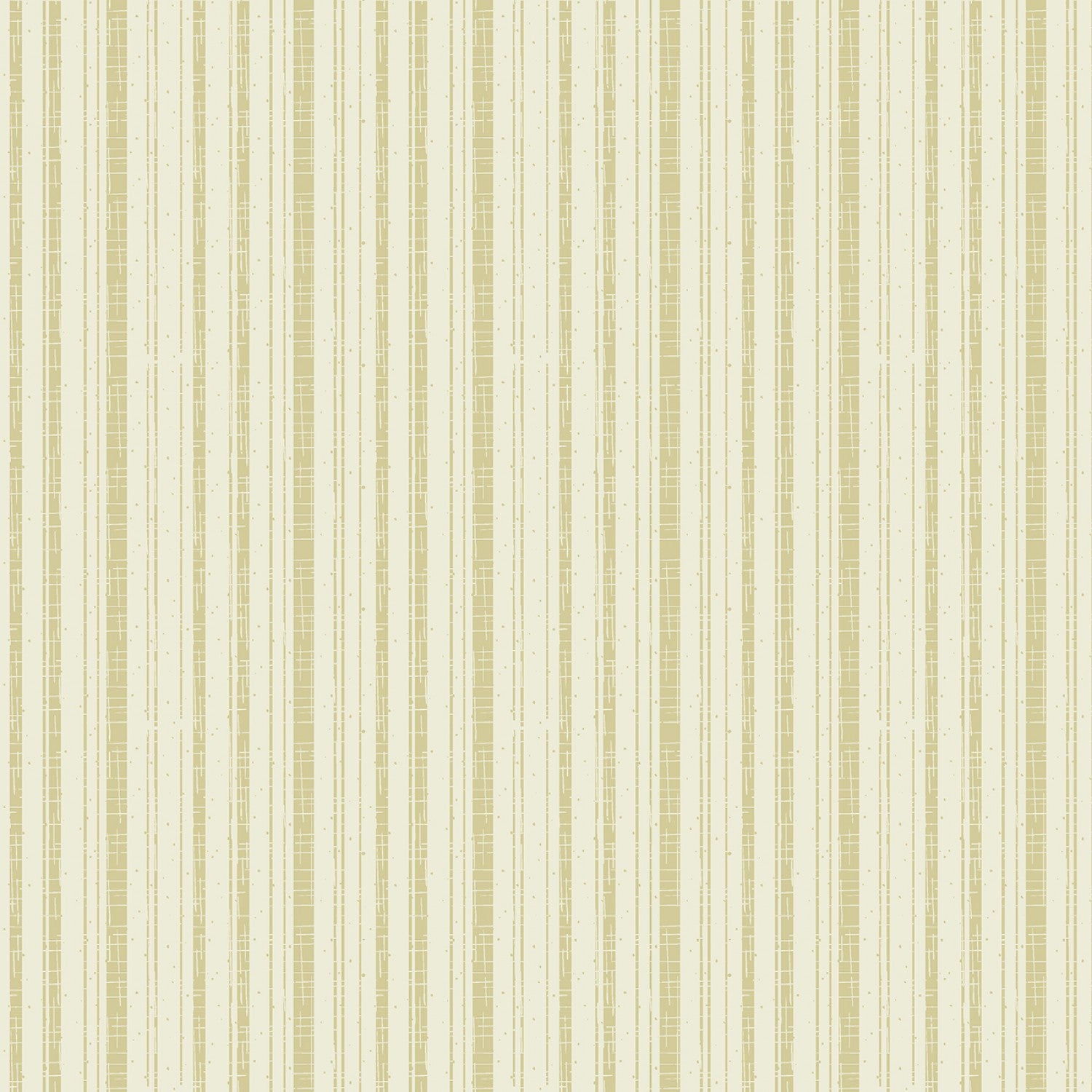 Cottage Farm Ivory Cottage Stripe Yardage by Judy Jarvi for Windham Fabrics