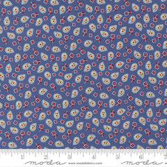 Graze Navy Clover Yardage by Sweetwater for Moda Fabrics