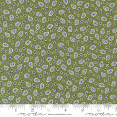 Graze Green Clover Yardage by Sweetwater for Moda Fabrics