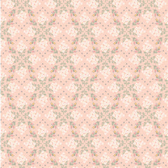Songbird Serenade Pink Adoration Yardage by Lori Woods for Poppie Cotton Fabrics