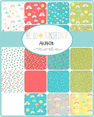 Hello Sunshine Fat Quarter Bundle by Abi Hall for Moda Fabrics