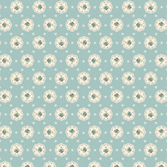 My Favorite Things Blue Bake Sale Yardage by Lori Woods for Poppie Cotton Fabrics