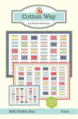 B&C Bobbin Box Quilt Pattern by Bonnie & Camille