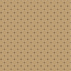 Barnyard Bandana Buckle Brown Yardage by Lori Woods for Poppie Cotton Fabrics