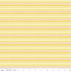 Easter Egg Hunt Yellow Geo Yardage by Natalia Juan Abello for Riley Blake Designs