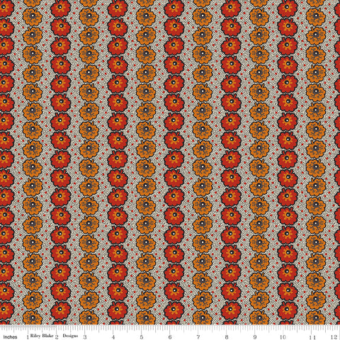 Bountiful Autumn Rust Leaves Yardage by Buttermilk Basin for Riley Blake Designs