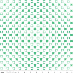 Quilt Fair Green Stars Yardage by Tasha Noel for Riley Blake Designs