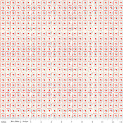 Red White & Bang! Cream Boxed Stars Yardage by Sandy Gervais for Riley Blake Designs