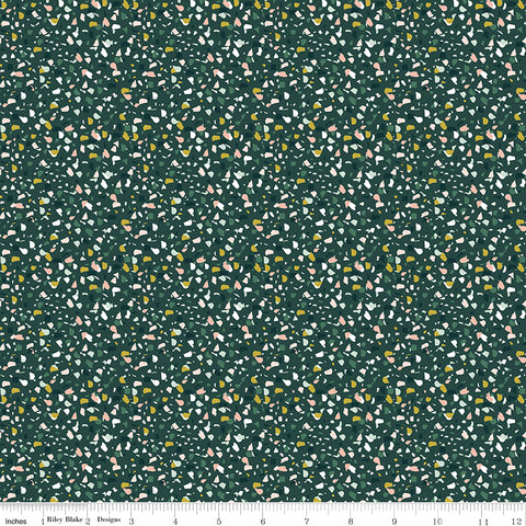 Hibiscus Hunter Confetti Yardage by Simple Simon and Co. for Riley Blake Designs