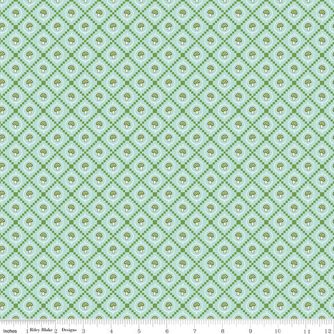 Enchanted Meadow Songbird Mushrooms Yardage by Beverly McCullough for Riley Blake Designs