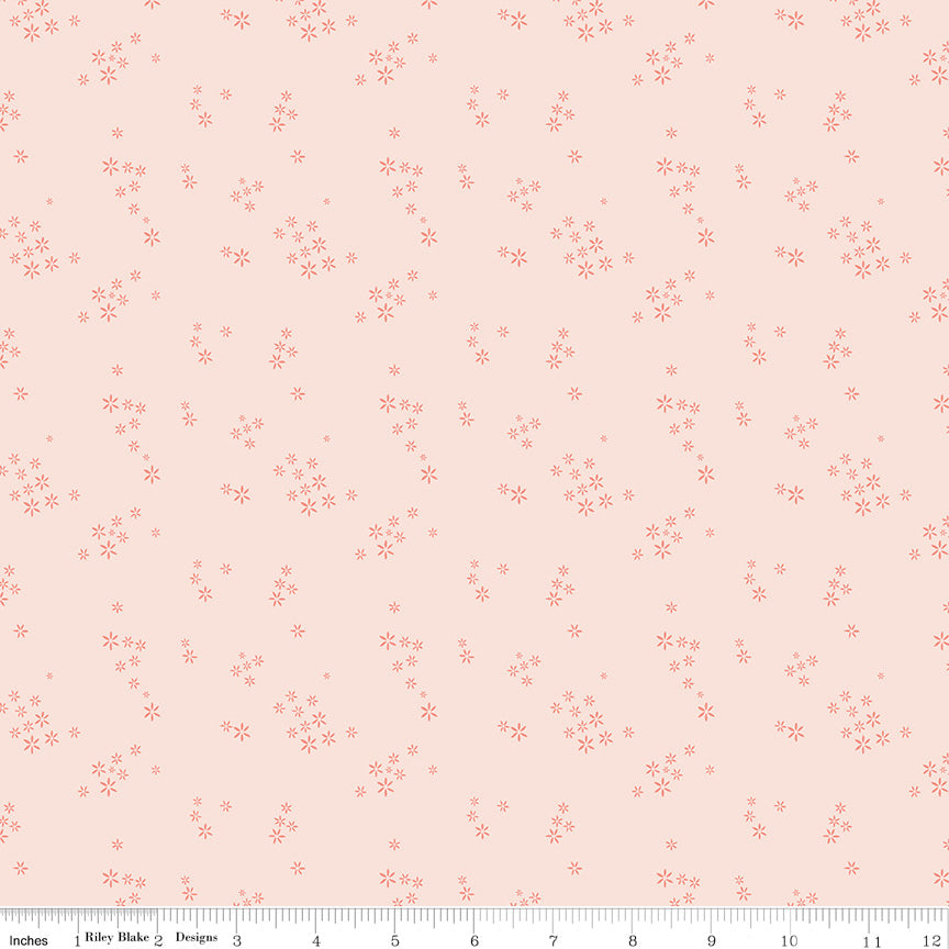 Daybreak Blush Seeds Yardage by Fran Gulick for Riley Blake Designs
