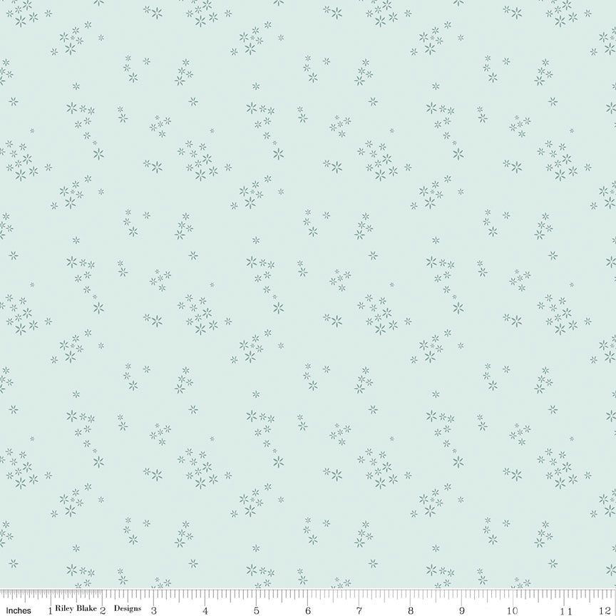 Daybreak Mist Seeds Yardage by Fran Gulick for Riley Blake Designs