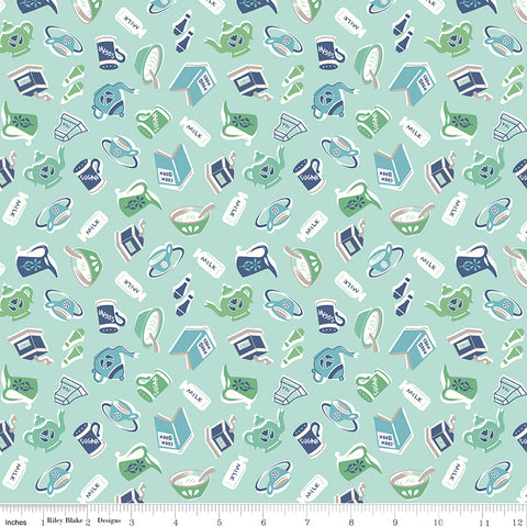 Cook Book Songbird Breakfast Yardage by Lori Holt for Riley Blake Designs