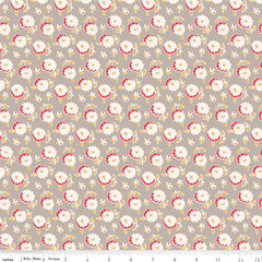 Cook Book Pewter Mums Yardage by Lori Holt for Riley Blake Designs