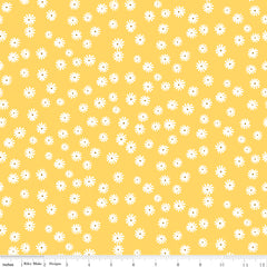 Flower Garden Yellow Daisies Yardage by Echo Park Paper Co. for Riley Blake Designs