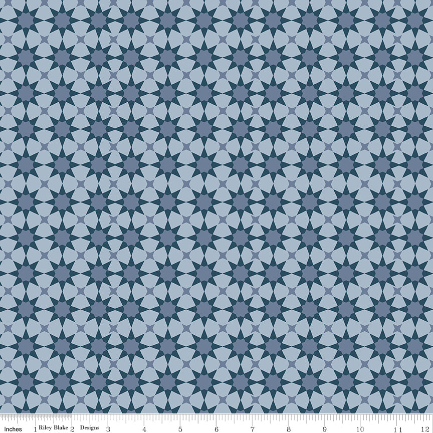 American Dream Dusk Geometric Yardage by Dani Mogstad for Riley Blake Designs