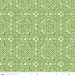 Bee Plaids Granny Apple Homemade Yardage by Lori Holt for Riley Blake Designs