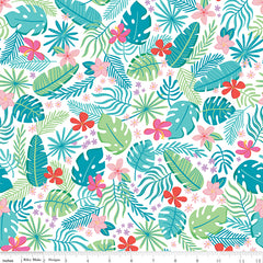 Sunshine Blvd White Main Yardage by Amber Kemp-Gerstel for Riley Blake Designs