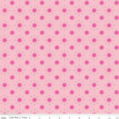 Sunshine Blvd Pink Suns Yardage by Amber Kemp-Gerstel for Riley Blake Designs