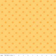 Sunshine Blvd Yellow Suns Yardage by Amber Kemp-Gerstel for Riley Blake Designs