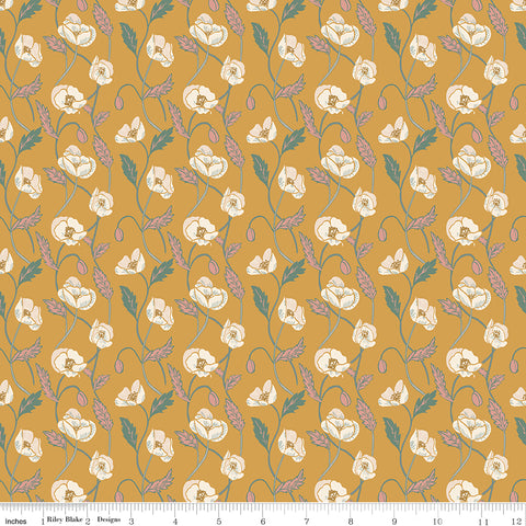 Elegance Gold Ethereal Yardage by Corinne Wells for Riley Blake Designs